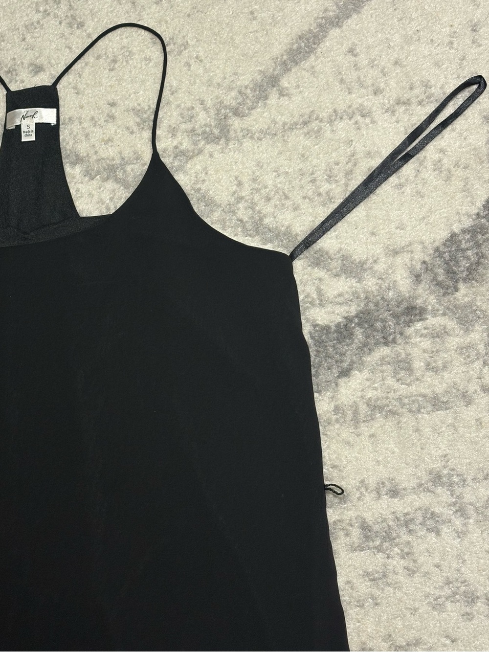 Black Racerback Mini Dress - Picture 3 of 3